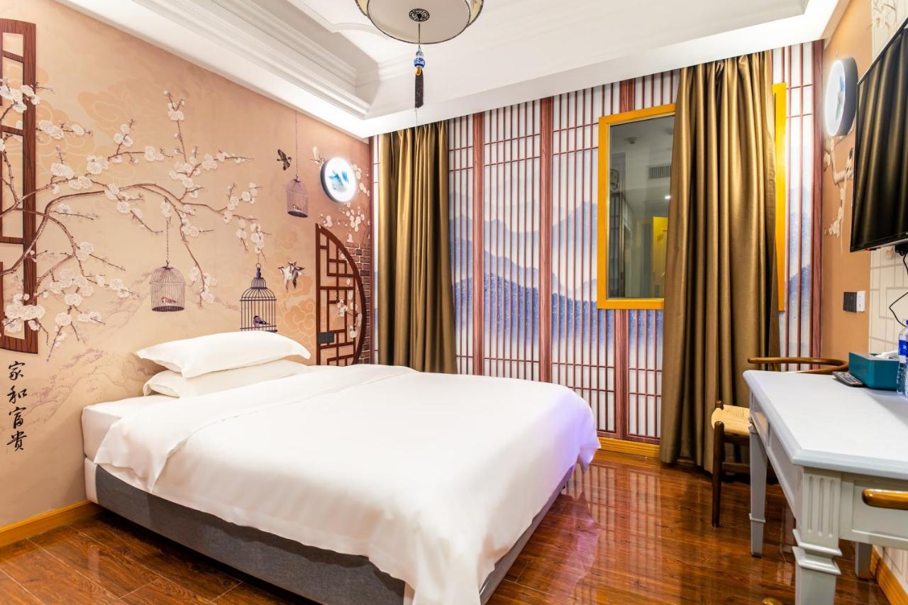 Puzzle Hotel - Zhongshan 8Th Road Chenjiaci Subway Station Branch Cantón Exterior foto