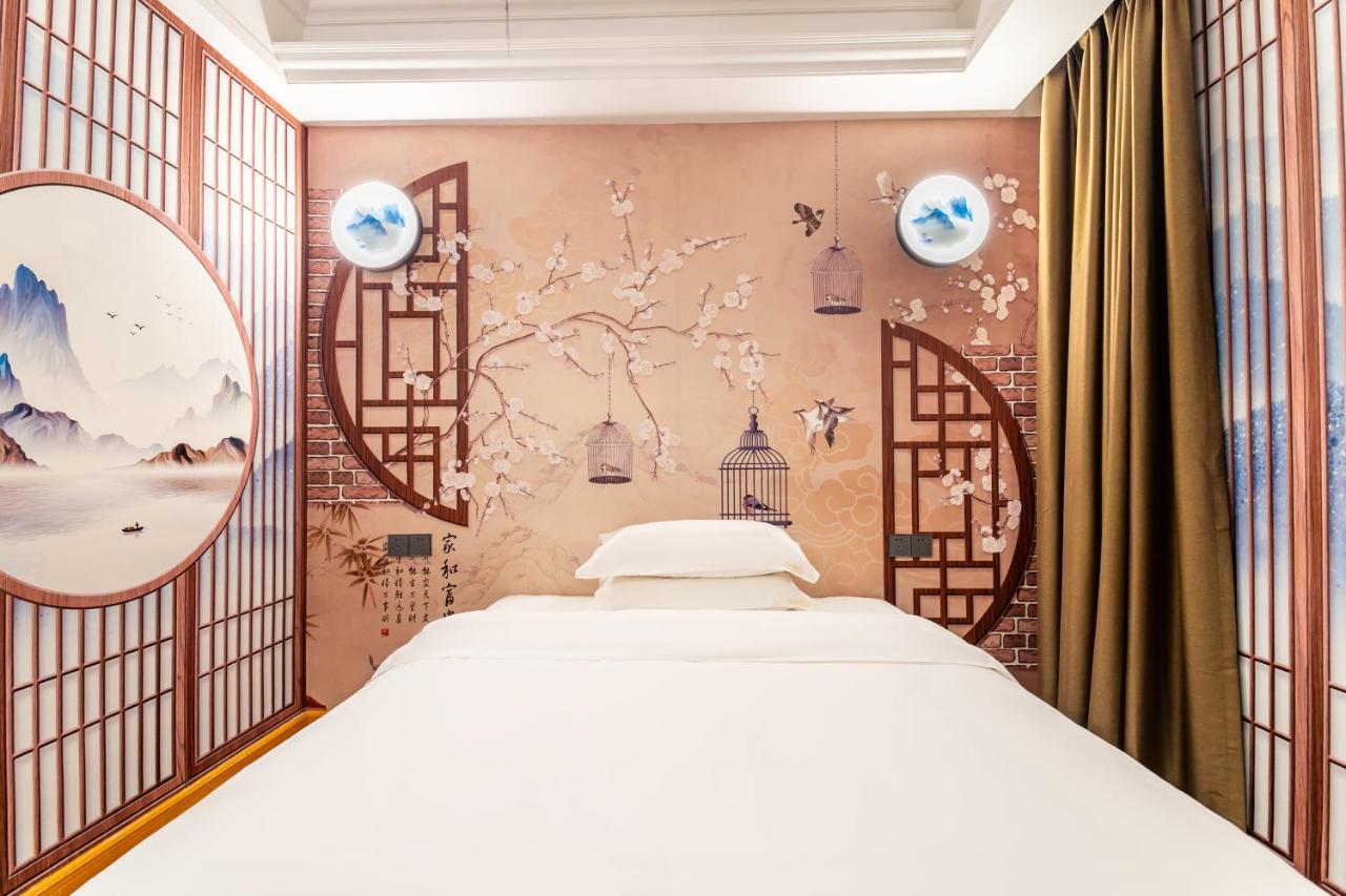 Puzzle Hotel - Zhongshan 8Th Road Chenjiaci Subway Station Branch Cantón Exterior foto